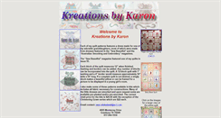 Desktop Screenshot of kreationsbykaron.com